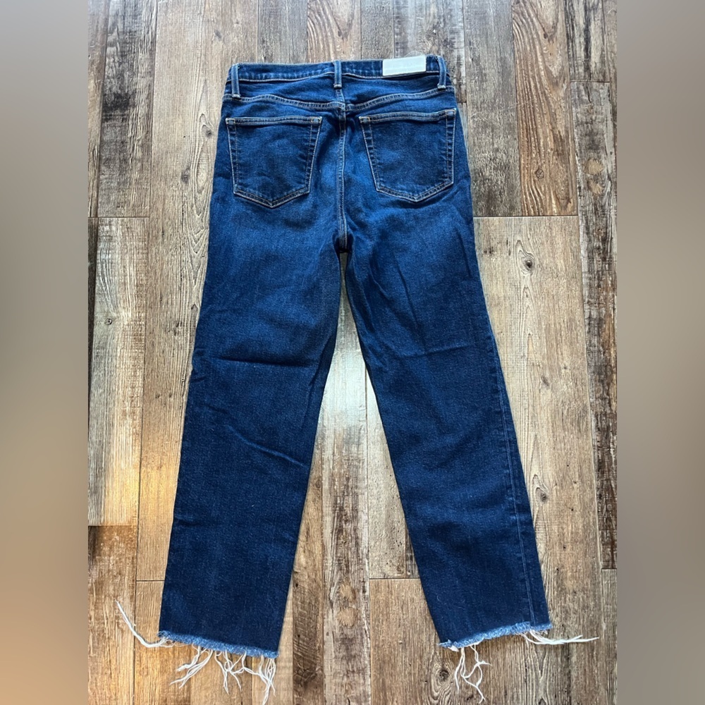 REDONE 70’s Ultra High Rise Stove Pipe Straight Leg Jeans in Barely Worn Size 29 - Picture 6 of 8